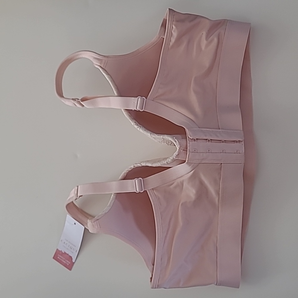 Cacique Pink Lace Lightly Lined Balconette Bra - Picture 2 of 7